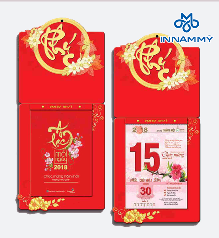In lịch tết