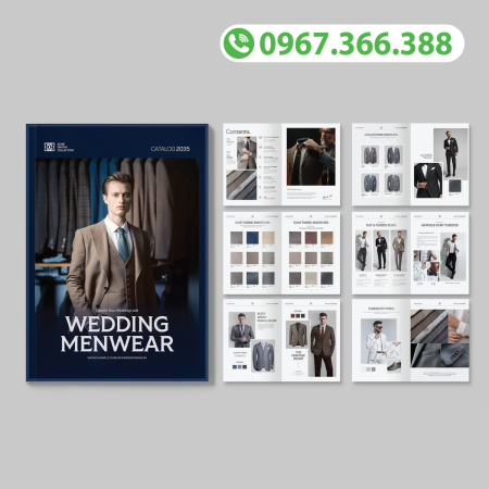 In catalogue thời trang