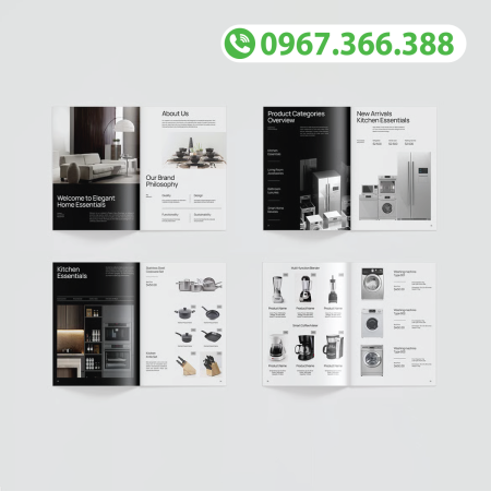 In catalogue đồ gia dụng