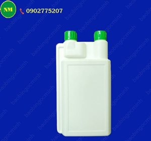 Chai Nhựa HDPE 2 Đầu 100ml