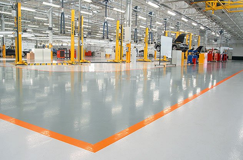 Thi công sơn nền epoxy