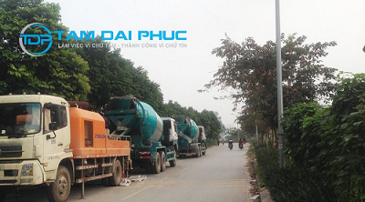 Dịch vụ bơm bê tông