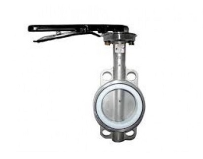 Van bướm inox tay gạt