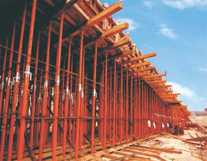 Sơn tĩnh điện giàn giáo sắt