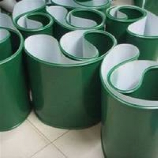 Băng tải PVC xanh