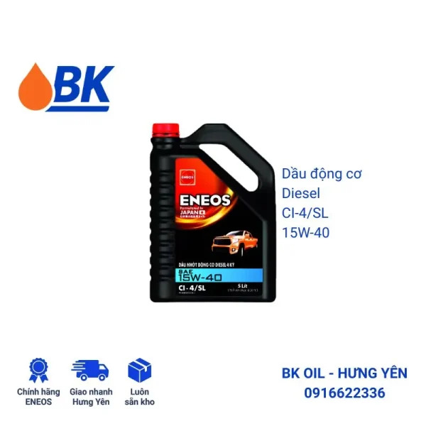 Dầu động cơ Diesel CI-4/SL 15W-40-5L