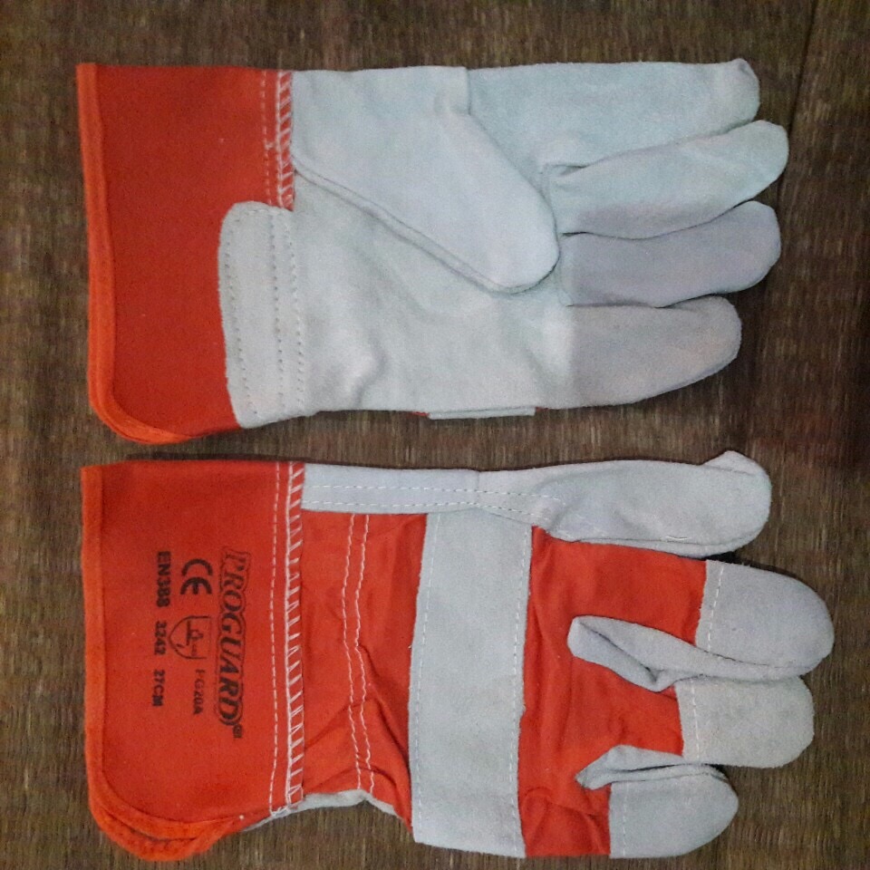 Găng tay da vải