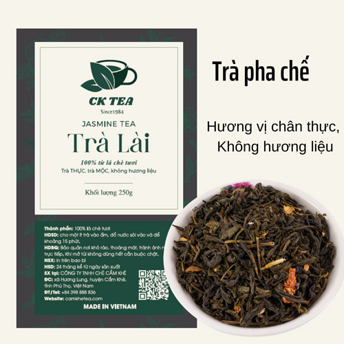 Trà xanh lài CK Tea