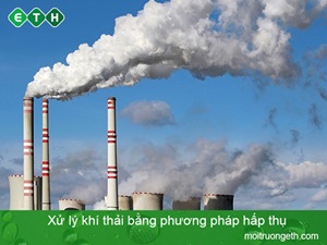 Xử lý khí thải bằng phương pháp hấp thụ