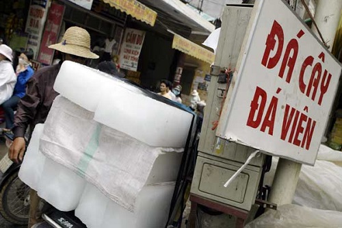 Máy làm đá cây công nghiệp