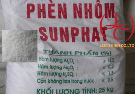 Phèn nhôm sulphate Al2(SO4)3