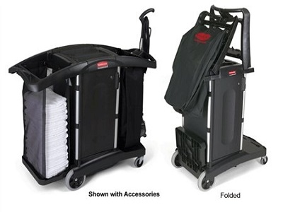 Xe đẩy làm vệ sinh Rubbermaid FG9t76