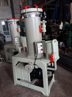 Máy lọc dung dịch xi mạ