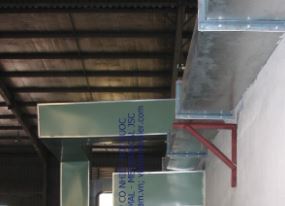 Buồng sấy mây tre đan