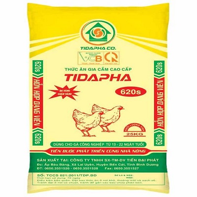 Thức ăn cho gà 620s