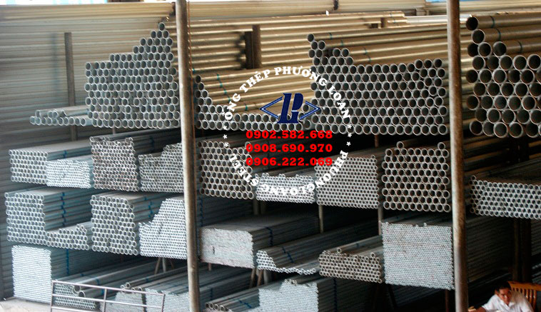 ống thép mạ kẽm loại nhỏ