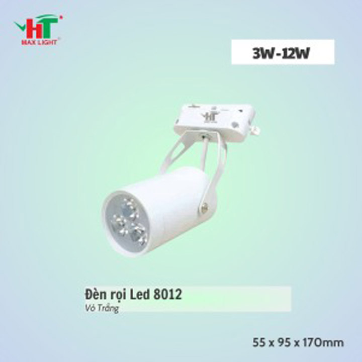 Đèn rọi LED 8012 vỏ trắng