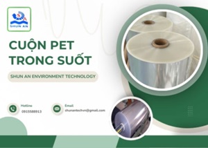 Cuộn PET Trong Suốt