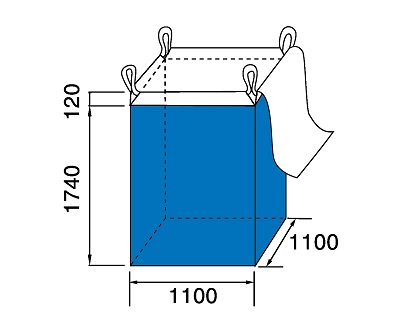 Bao Jumbo vuông QTP-1100