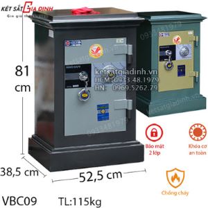 Két Sắt Việt Tiệp VBC09 Khóa Cơ