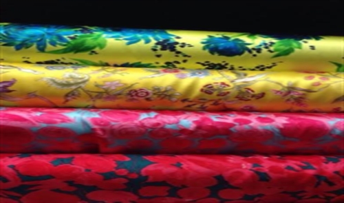 In vải satin