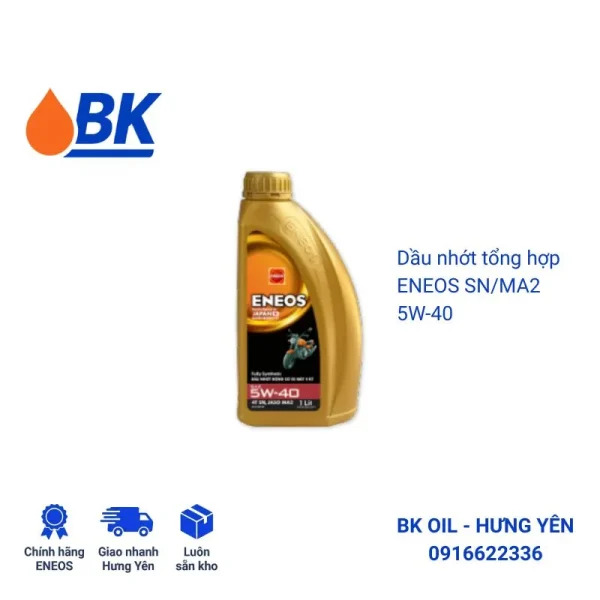 Dầu xe máy ENEOS SN/MA2 5W-40