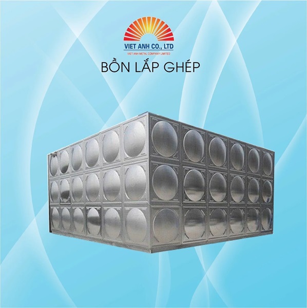 Bồn bể lắp ghép inox