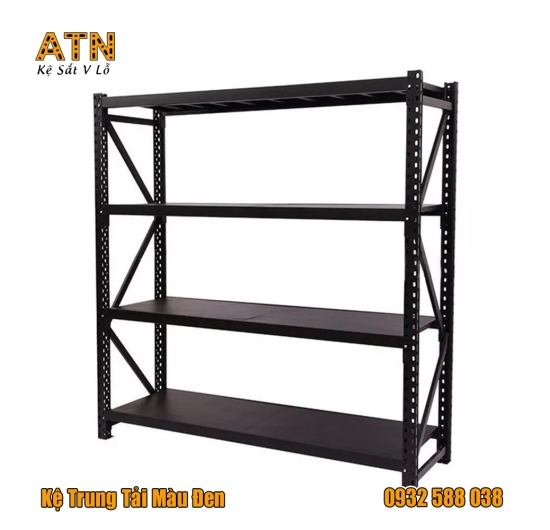 Kệ trung tải màu đen