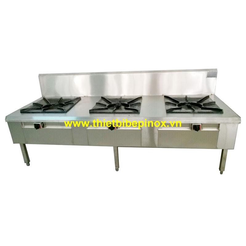 Sàn 3 bếp kiềng vuông