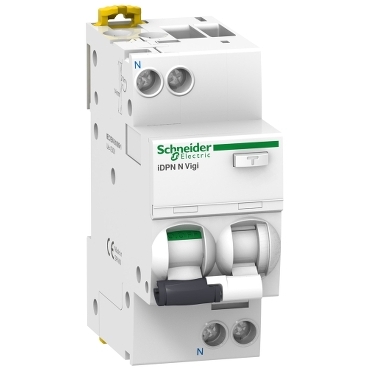 CB chống giật Schneider A9D31606 6A 30mA 6kA 1P+N