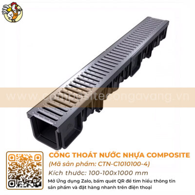 Cống thoát nước nhựa composite
