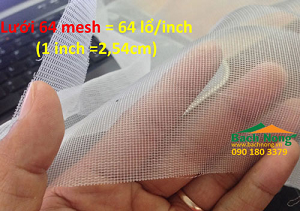 Lưới Ngăn Côn Trùng 50,64 MESH