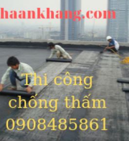 Thi công chống thấm bằng sika