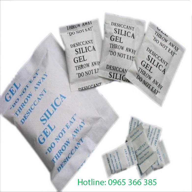 Gói hút ẩm Silicagel vỏ giấy