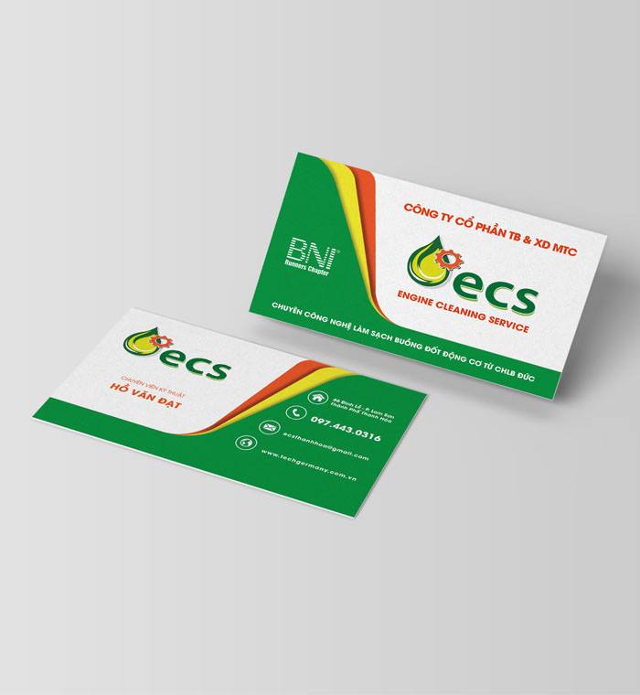 In Namecard cán màng mờ