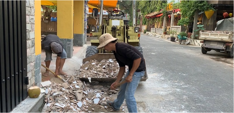 Đổ xà bần
