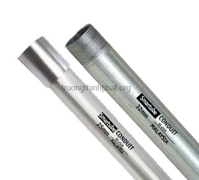 Ống thép luồn dây điện ren Smartube BS4568