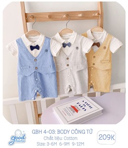 Body Công Tử Goodmama Chất Liệu Cotton