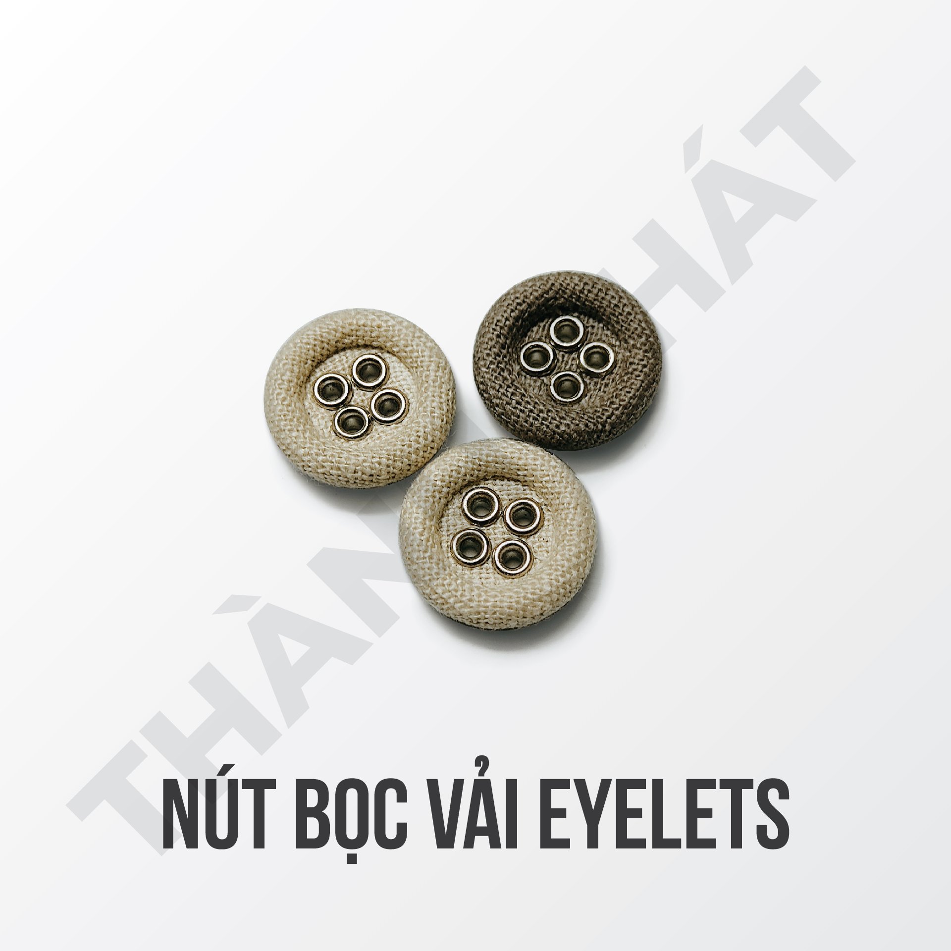 nút bọc vải eyelet