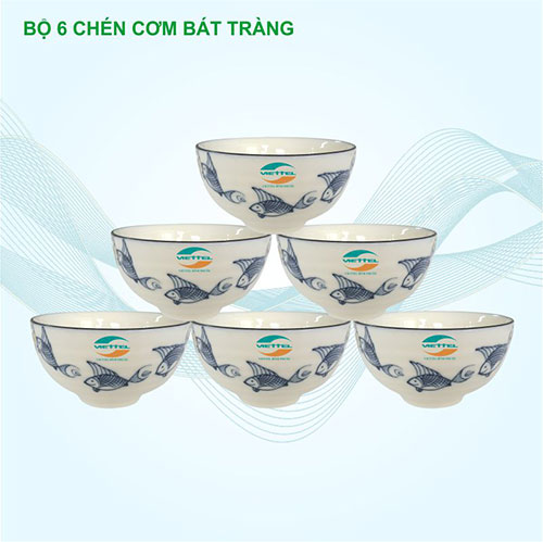 Bộ 6 chén cơm
