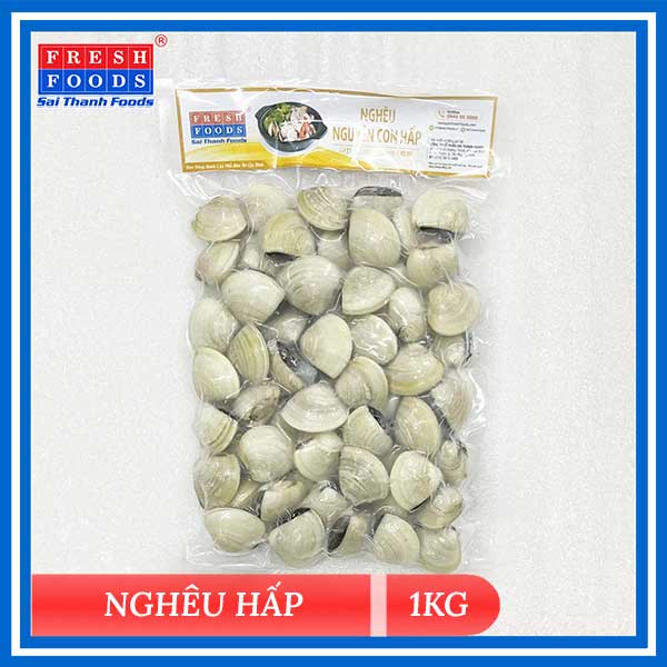 Nghêu hấp