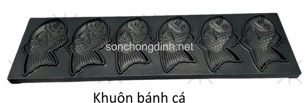Phủ chống dính khuôn bánh cá
