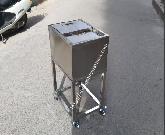 Thùng đá inox