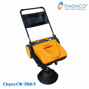 Xe Quét Rác Đẩy Tay Clepro CW 760 1