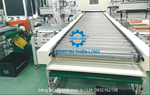 Băng Tải Sấy Khô Mực In