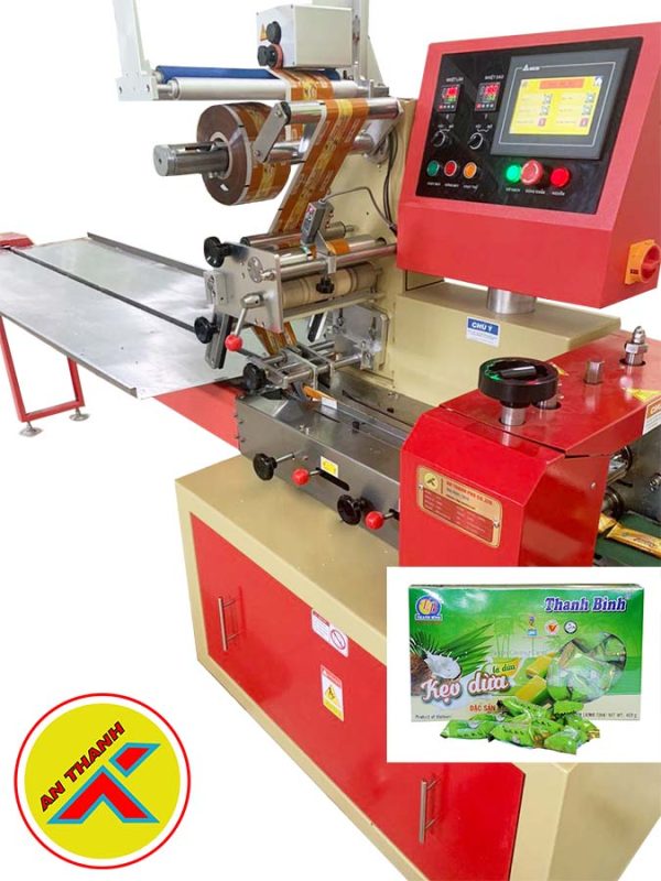 Máy đóng gói kẹo dừa