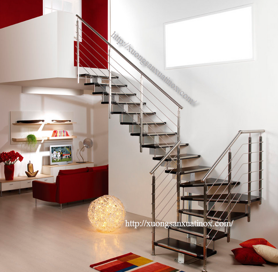 Cầu thang inox