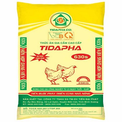Thức ăn cho gà 630s
