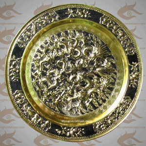 Mâm Cửu Long Bằng Đồng