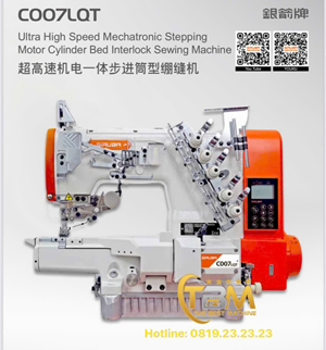 Máy Viền Điện Tử Siruba C007LQT